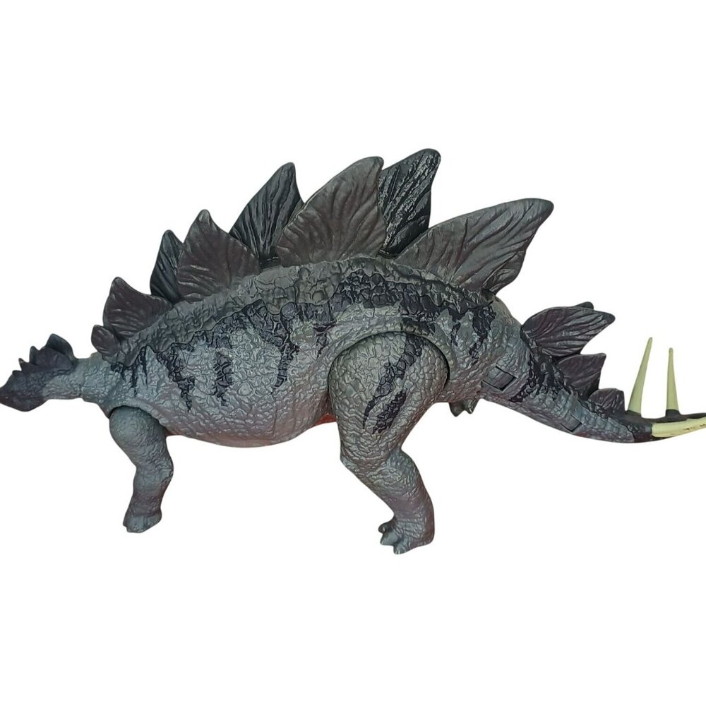 2017 Jurassic World Stegosaurus Dinosaur Figure Action Attack JW Jurassic Park T